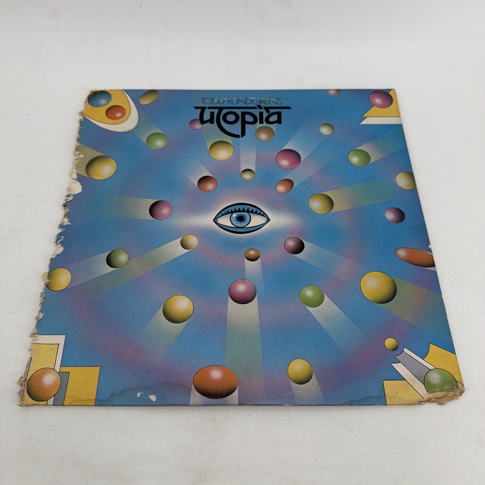 Utopia Todd Rundgren's Utopia 1974 Vinyl Record LP Bearsville BR 6954
